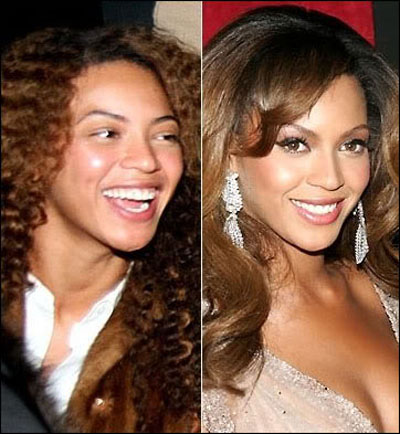 celebraties without makeup. Beyonce without makeup