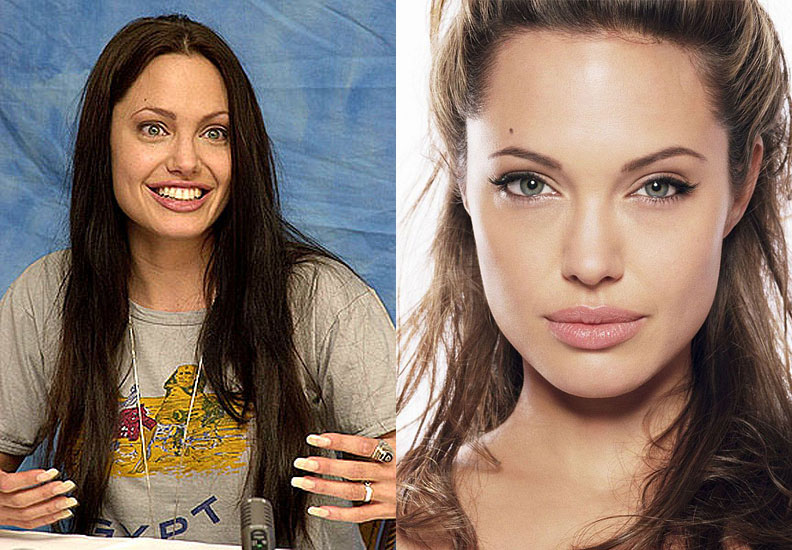 Célébrités : Angelina Jolie au naturel